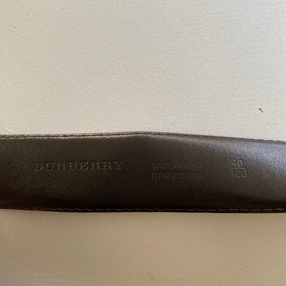 BURBERRY CLASSIC MENS BELT - Picture 3 of 3